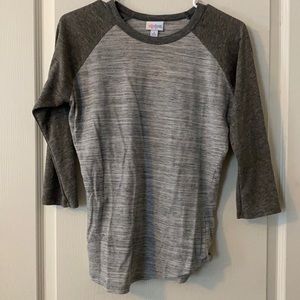 LulaRoe Quarter Sleeve shirt